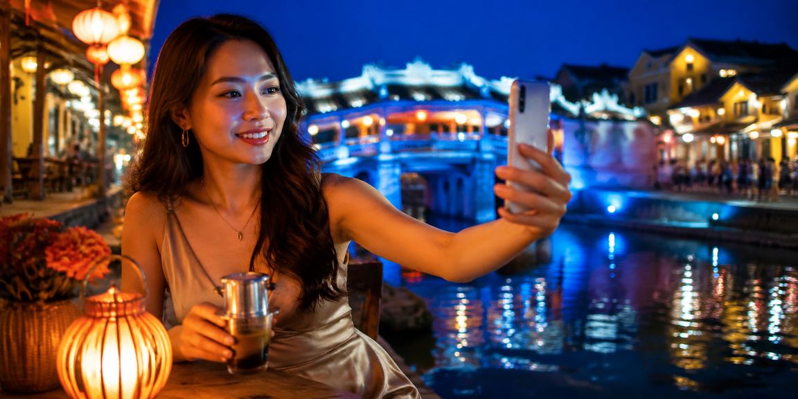 Quán cà phê Hội An với người dùng xem casino mobile trên điện thoại